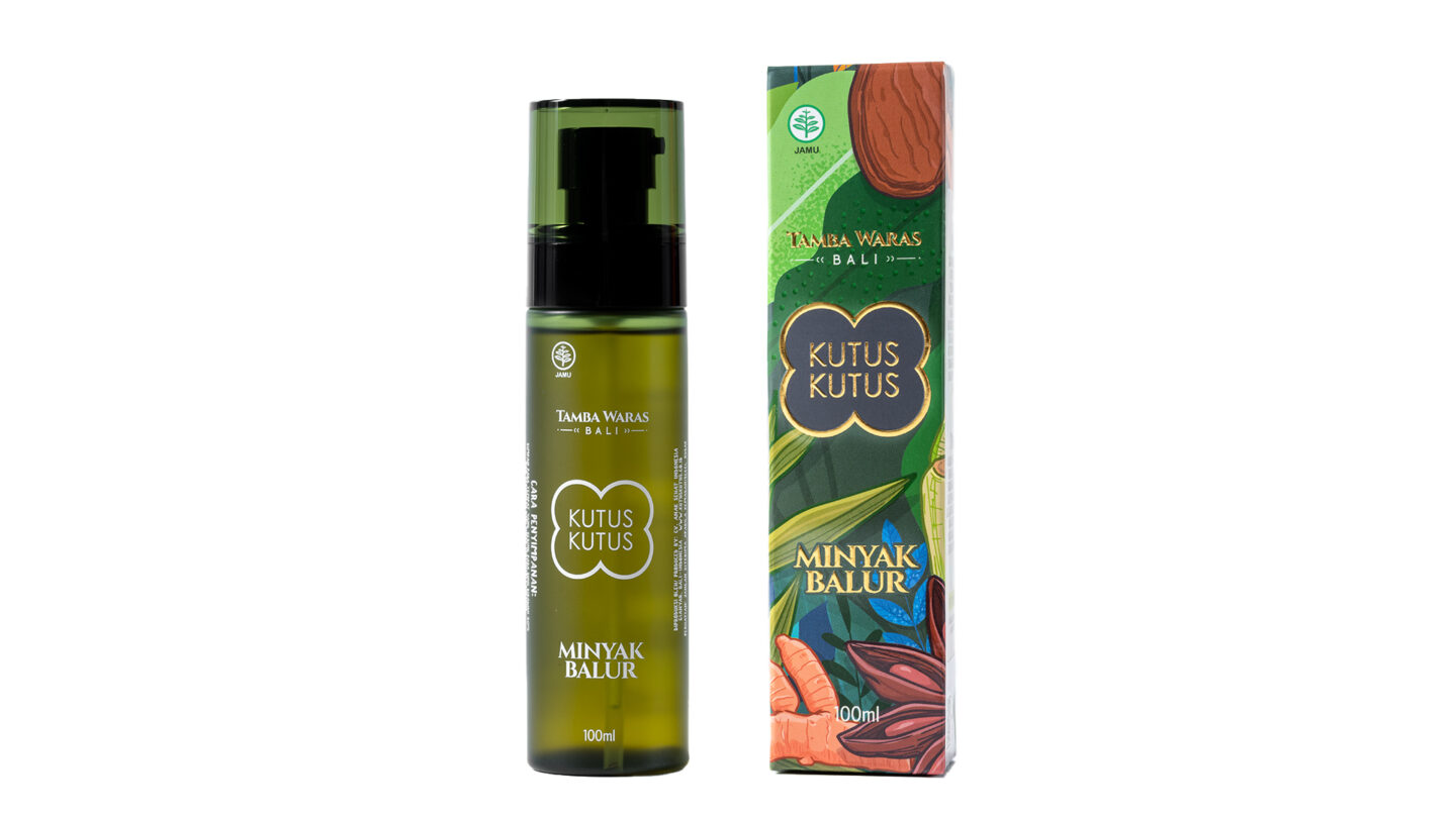 Botol dan kemasan Minyak Kutus Kutus 100 ml